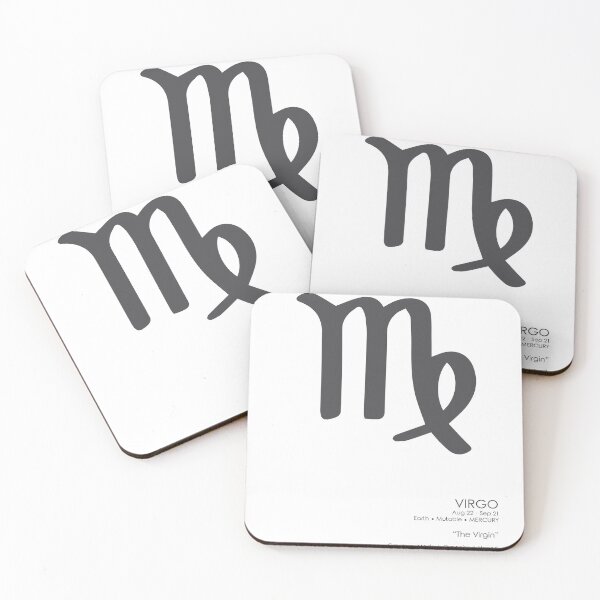 Item preview, Virgo Print - Zodiac Signs Print - Zodiac Posters - Virgo Poster - Black and White - Virgo Traits designed and sold by Studio Grafiikka.