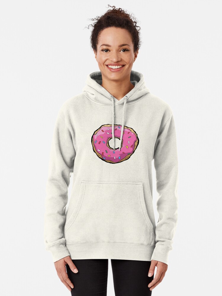 simpsons donut hoodie