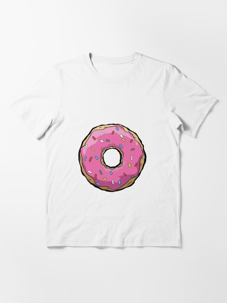 simpsons donut shirt