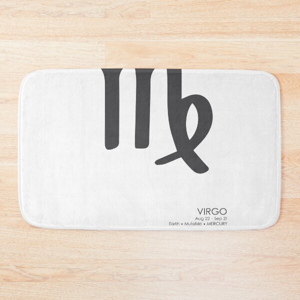 Item preview, Virgo Print - Zodiac Signs Print - Zodiac Posters - Virgo Poster - Black and White - Virgo Traits designed and sold by Studio Grafiikka.