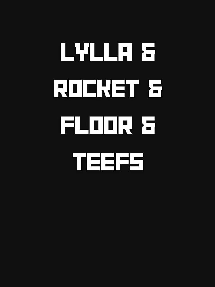Disover Lylla & Rocket & Floor & Teefs tee James Gunn GOTG vol 3 | Active T-Shirt