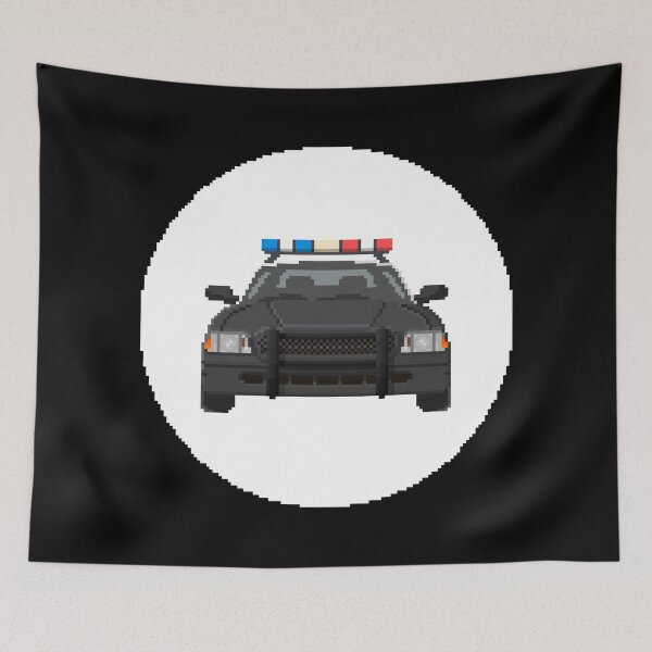 Item preview, Police Car Art | Patrol Car Design designed and sold by anycolorart.