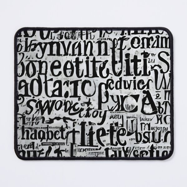 Item preview, Letters Design designed and sold by MikeBotticelli.