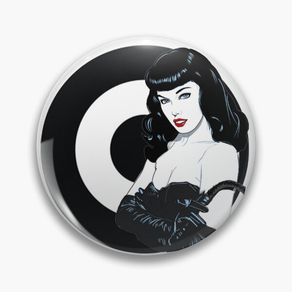 Item preview, Bullseye Bettie Page designed and sold by imarilynmonroe.