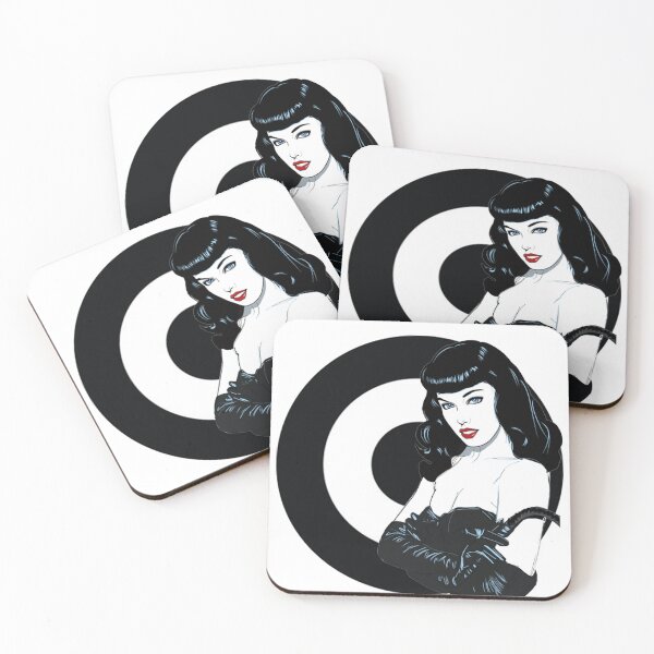 Item preview, Bullseye Bettie Page designed and sold by imarilynmonroe.