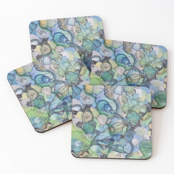 Item preview, Seashells on the seashore designed and sold by WiseArtyAnswers.