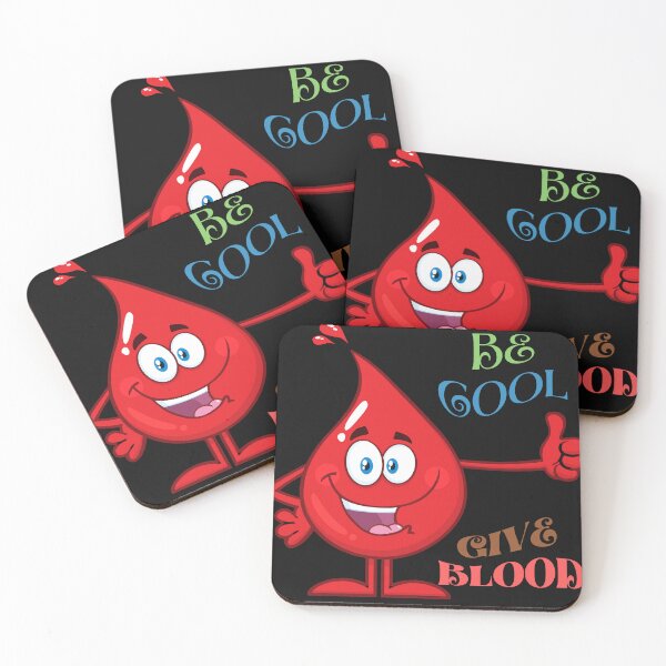 Item preview, Be Cool Give Blood designed and sold by word2world.