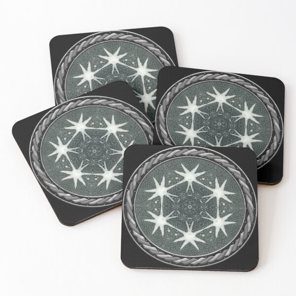 Item preview, Kaleidoscope Celestial Intaglio Mezzotint in Celtic Circle Frame 1 designed and sold by Swabcraft.