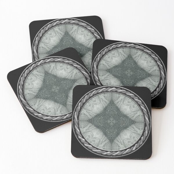 Item preview, Kaleidoscope Celestial Intaglio Mezzotint in Celtic Circle Frame 3 designed and sold by Swabcraft.