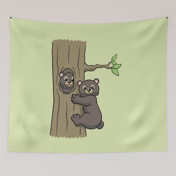 Item preview, Bear Cubs In A Tree designed and sold by hlafflin.