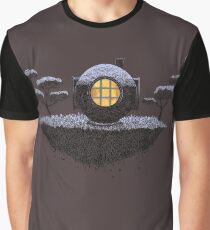 Floating Diver Home Sweet Home Graphic T-Shirt