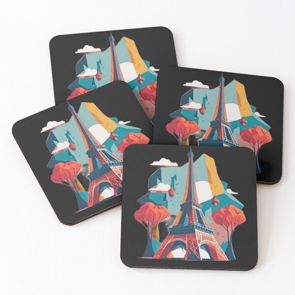 Item preview, France, Paris, Eifel Tower , Retro Style designed and sold by PC-artist.