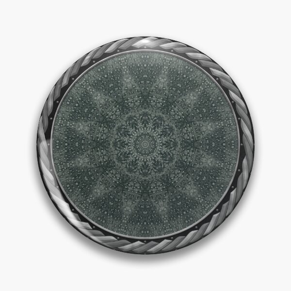 Item preview, Kaleidoscope Celestial Intaglio Mezzotint in Celtic Circle Frame 6 designed and sold by Swabcraft.