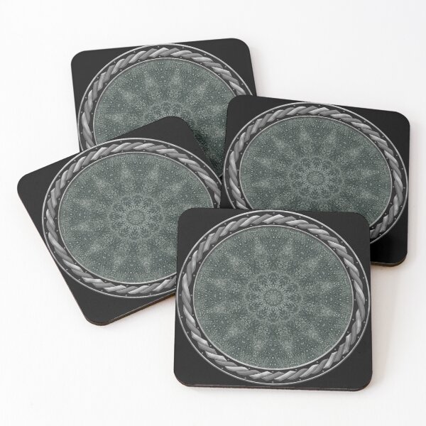 Item preview, Kaleidoscope Celestial Intaglio Mezzotint in Celtic Circle Frame 6 designed and sold by Swabcraft.