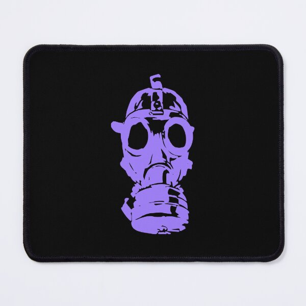 Item preview, Purple Mimosa Vibrant Gas Mask designed and sold by Ninjakandy.