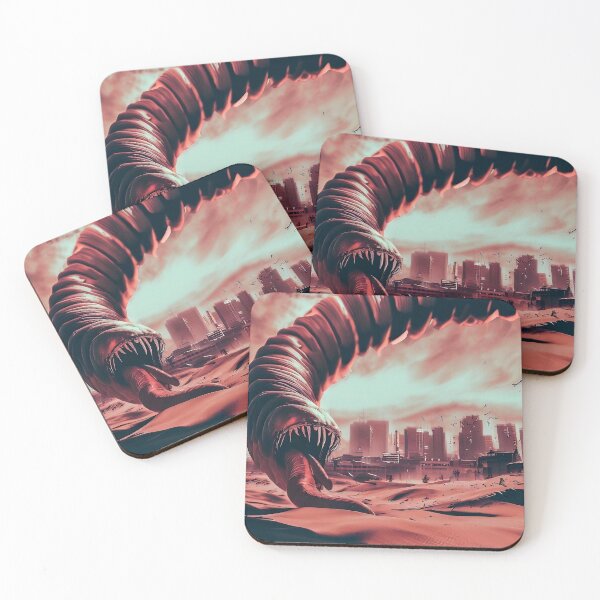 Item preview, dystopian worm designed and sold by CatandRocknRoll.