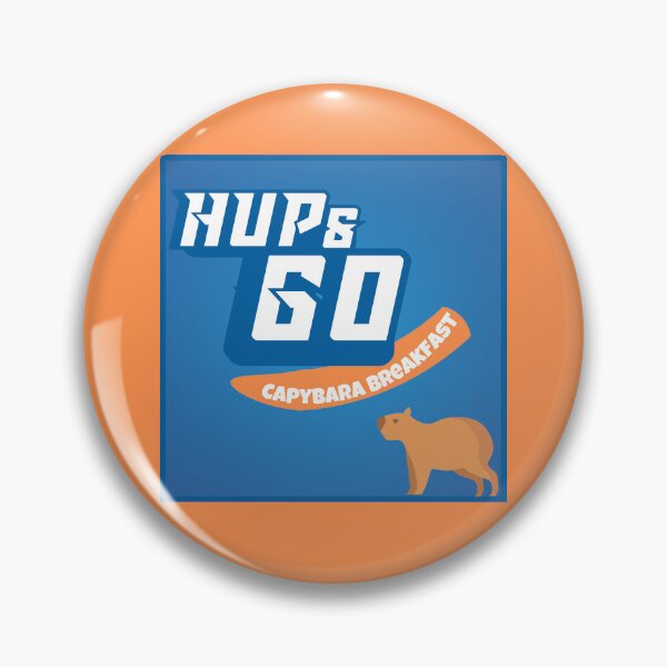Item preview, Hup & Go - Capybara Breakfast designed and sold by Yankee Doodle Gandy.