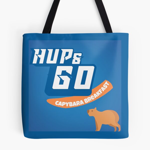 Item preview, Hup & Go - Capybara Breakfast designed and sold by Yankee Doodle Gandy.
