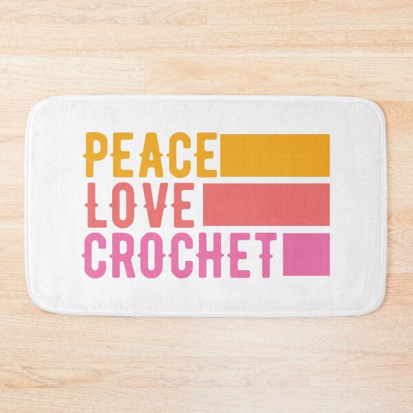 Item preview, Peace, Love, Crochet Design designed and sold by Keppy Boone.
