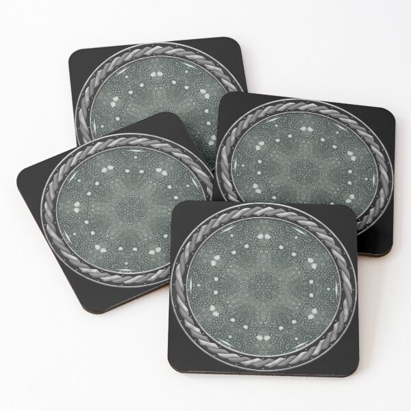 Item preview, Kaleidoscope Celestial Intaglio Mezzotint in Celtic Circle Frame 9 designed and sold by Swabcraft.