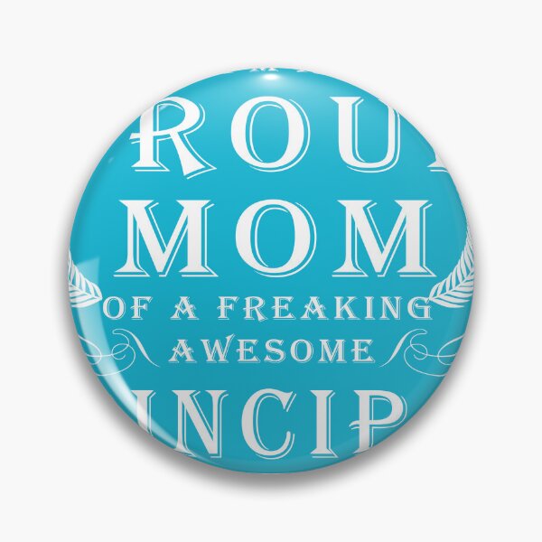 Item preview, I Am Proud MoM Of A Freaking Awesome Principal Design designed and sold by Cardio Boutique.