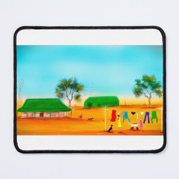 Item preview, Washing Day in the outback designed and sold by EJCairns.
