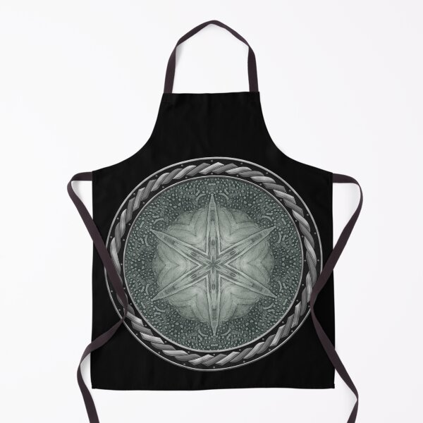 Item preview, Kaleidoscope Celestial Intaglio Mezzotint in Celtic Circle Frame 12 designed and sold by Swabcraft.