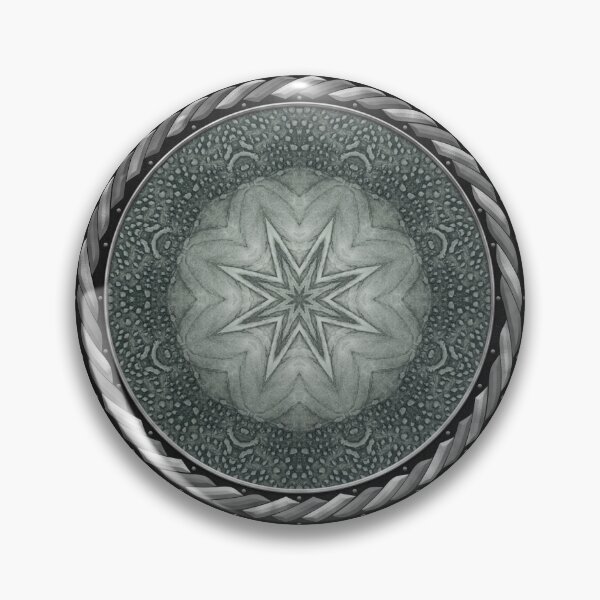 Item preview, Kaleidoscope Celestial Intaglio Mezzotint in Celtic Circle Frame 13 designed and sold by Swabcraft.