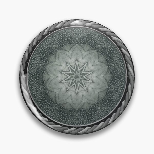 Item preview, Kaleidoscope Celestial Intaglio Mezzotint in Celtic Circle Frame 14 designed and sold by Swabcraft.