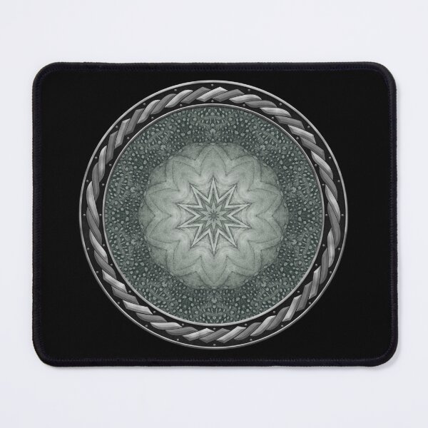 Item preview, Kaleidoscope Celestial Intaglio Mezzotint in Celtic Circle Frame 14 designed and sold by Swabcraft.