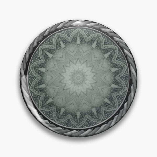 Item preview, Kaleidoscope Celestial Intaglio Mezzotint in Celtic Circle Frame 15 designed and sold by Swabcraft.