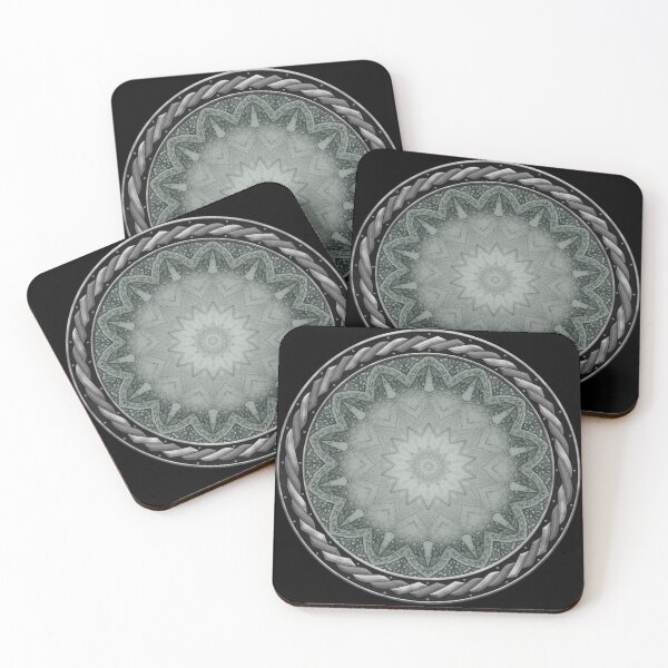 Item preview, Kaleidoscope Celestial Intaglio Mezzotint in Celtic Circle Frame 15 designed and sold by Swabcraft.