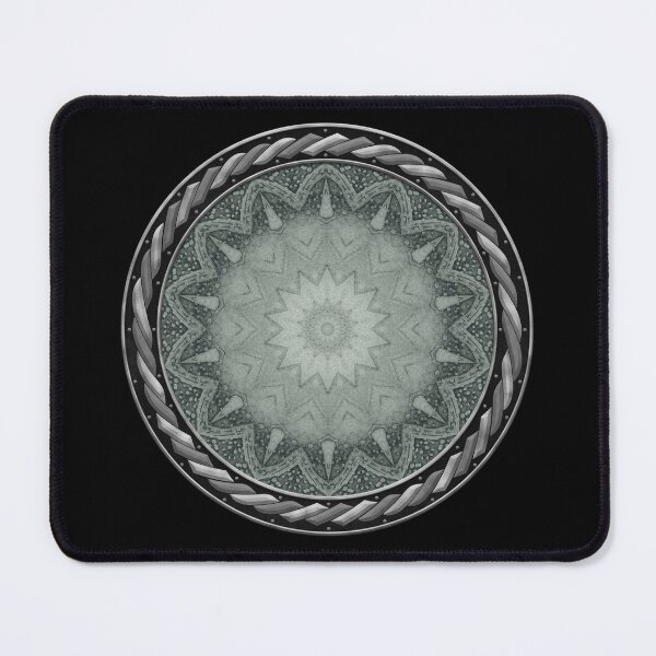 Item preview, Kaleidoscope Celestial Intaglio Mezzotint in Celtic Circle Frame 15 designed and sold by Swabcraft.