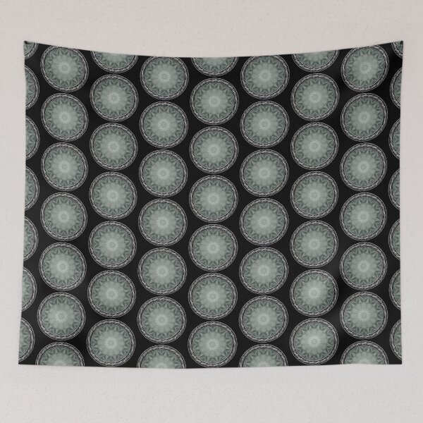 Item preview, Kaleidoscope Celestial Intaglio Mezzotint in Celtic Circle Frame 16 designed and sold by Swabcraft.