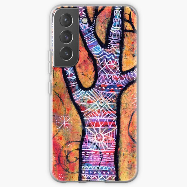 Magical Forest Colorful Whimsical Tree Samsung Galaxy Soft Case