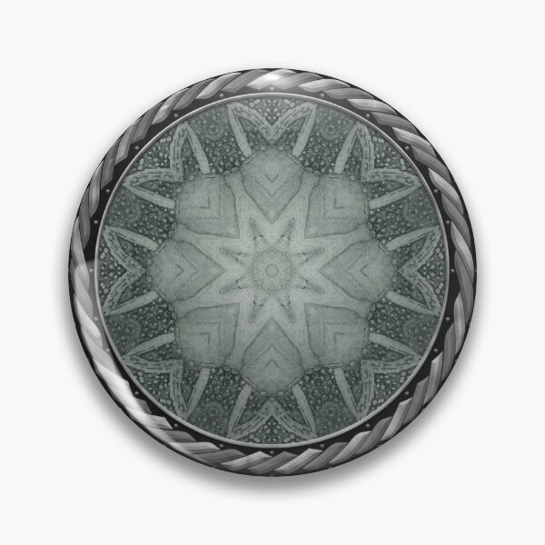 Item preview, Kaleidoscope Celestial Intaglio Mezzotint in Celtic Circle Frame 17 designed and sold by Swabcraft.