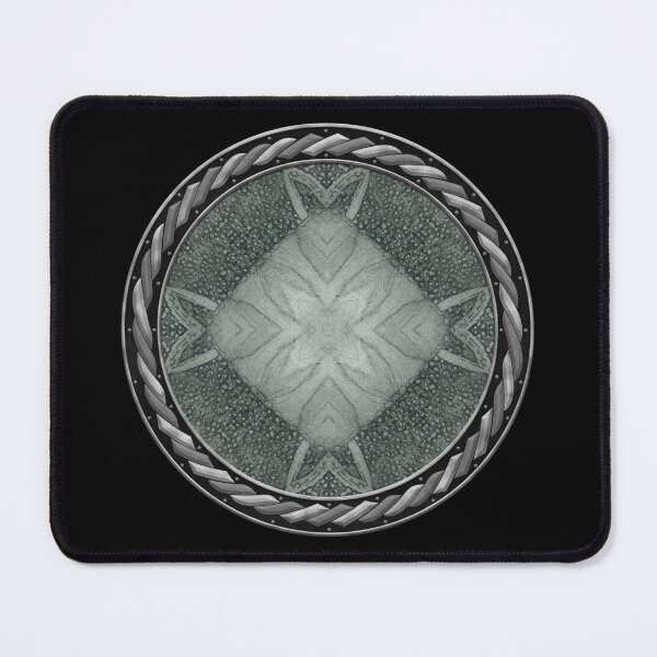 Item preview, Kaleidoscope Celestial Intaglio Mezzotint in Celtic Circle Frame 18 designed and sold by Swabcraft.