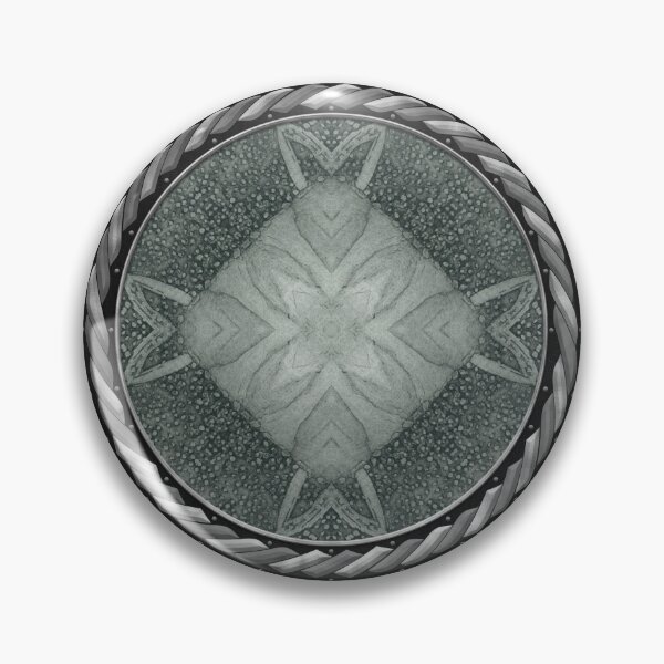 Item preview, Kaleidoscope Celestial Intaglio Mezzotint in Celtic Circle Frame 18 designed and sold by Swabcraft.