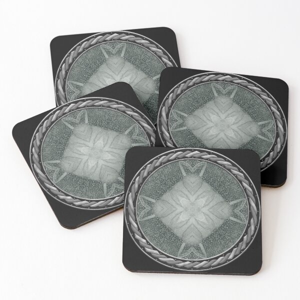 Item preview, Kaleidoscope Celestial Intaglio Mezzotint in Celtic Circle Frame 18 designed and sold by Swabcraft.