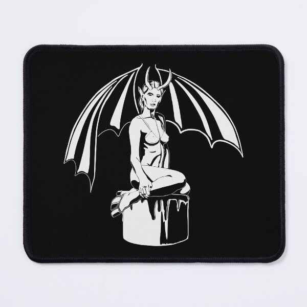 Item preview, NATIONAL DEVIL`S FOOD CAKE DAY - WITH A SUCCUBUS IN WHITE designed and sold by Ascendence.