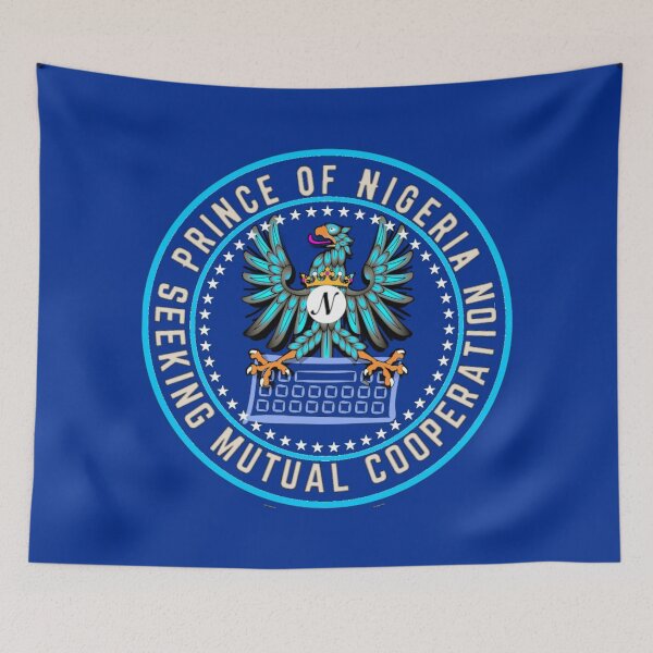 Item preview, Prince of Nigeria Royal Seal designed and sold by Sanctum Icons.