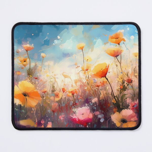 Item preview, Blossoming Meadow Acrylic Splendor designed and sold by Paintings By Simon .