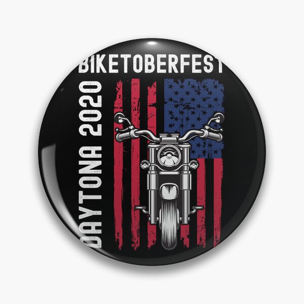 Item preview, Biketoberfest 2020 Daytona Beach 2020 American Flag Motorcycle designed and sold by salvadorrojass.