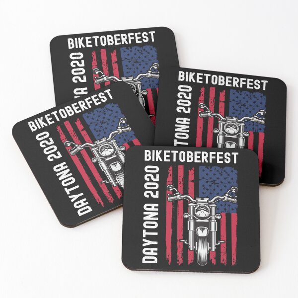 Item preview, Biketoberfest 2020 Daytona Beach 2020 American Flag Motorcycle designed and sold by salvadorrojass.