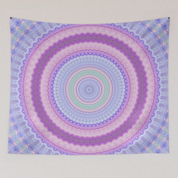 Item preview, Pastel Mandala Abstract Soft Girl Aesthetic Bohemian Abstract Art 7 of 10 designed and sold by Beachy.