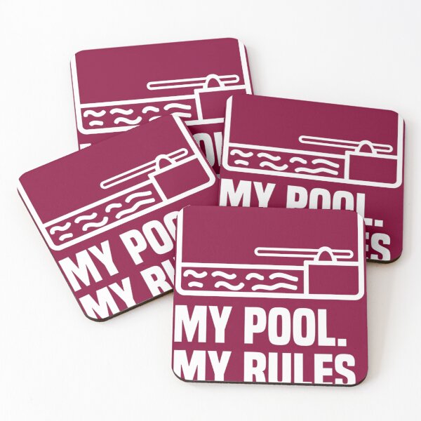 Item preview, My Pool My Rules Pool Attendant 		 designed and sold by vayssefriskuh.