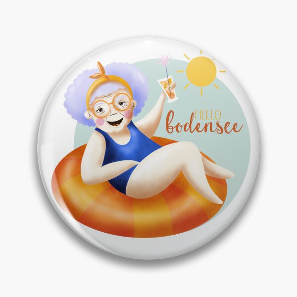 Item preview, Greetings from Lake Constance | Happy grandma designed and sold by hilledesign.