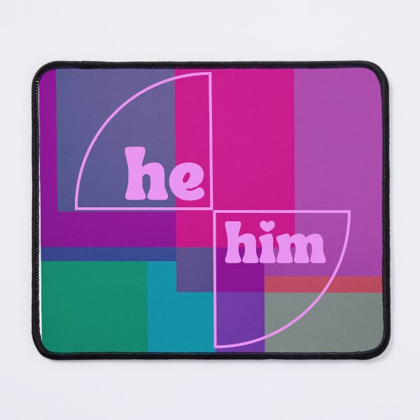 Item preview, Pronouns (He/Him) designed and sold by ivysigerson.
