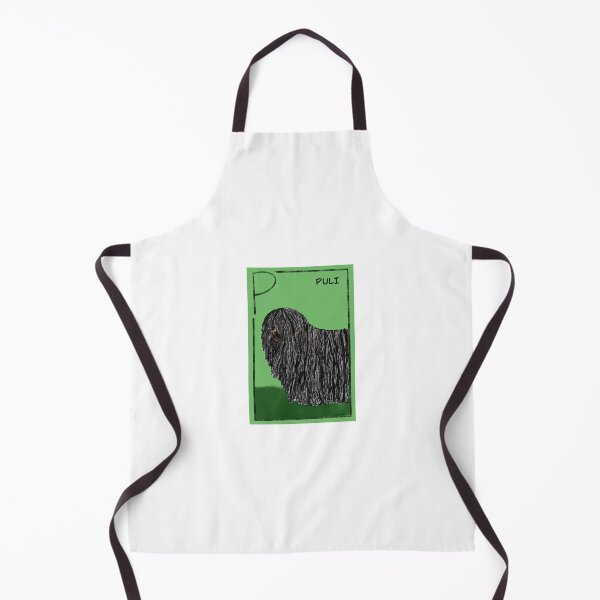 Item preview, P is for puli | puli dog | herding dog designed and sold by DarbyHunterArt.