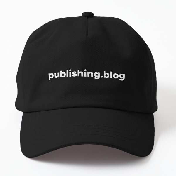 publishing.blog | weisse Schrift Dad Hat